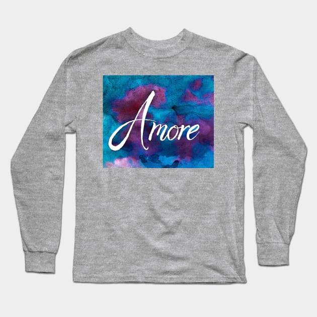 Amore Long Sleeve T-Shirt by LeighsDesigns